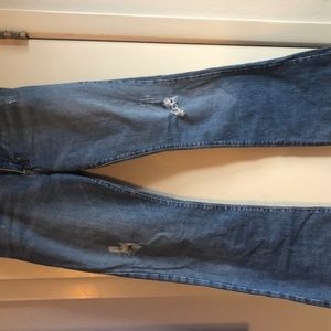 Distressed A&F Jeans